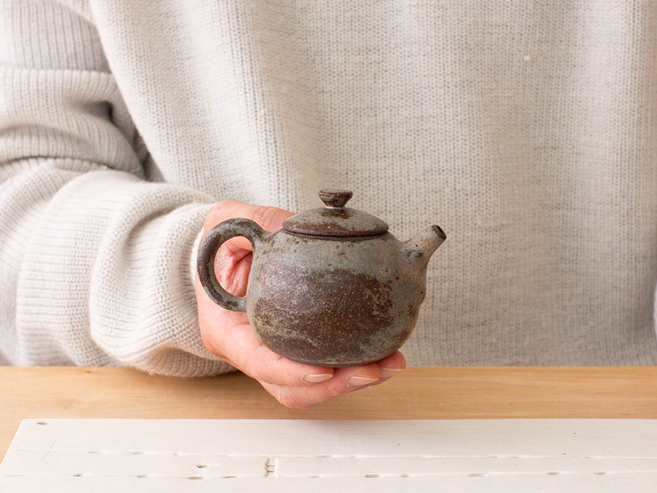 Dark Swatch, Var. 2 ceramic teapot. Zhang Hao Yan,.