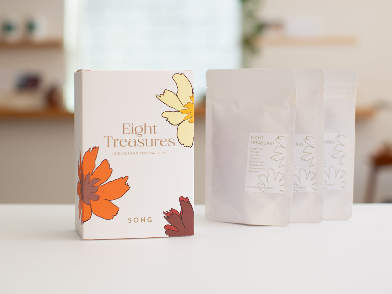 Eight Treasures Tea for the Mid-Autumn Festival