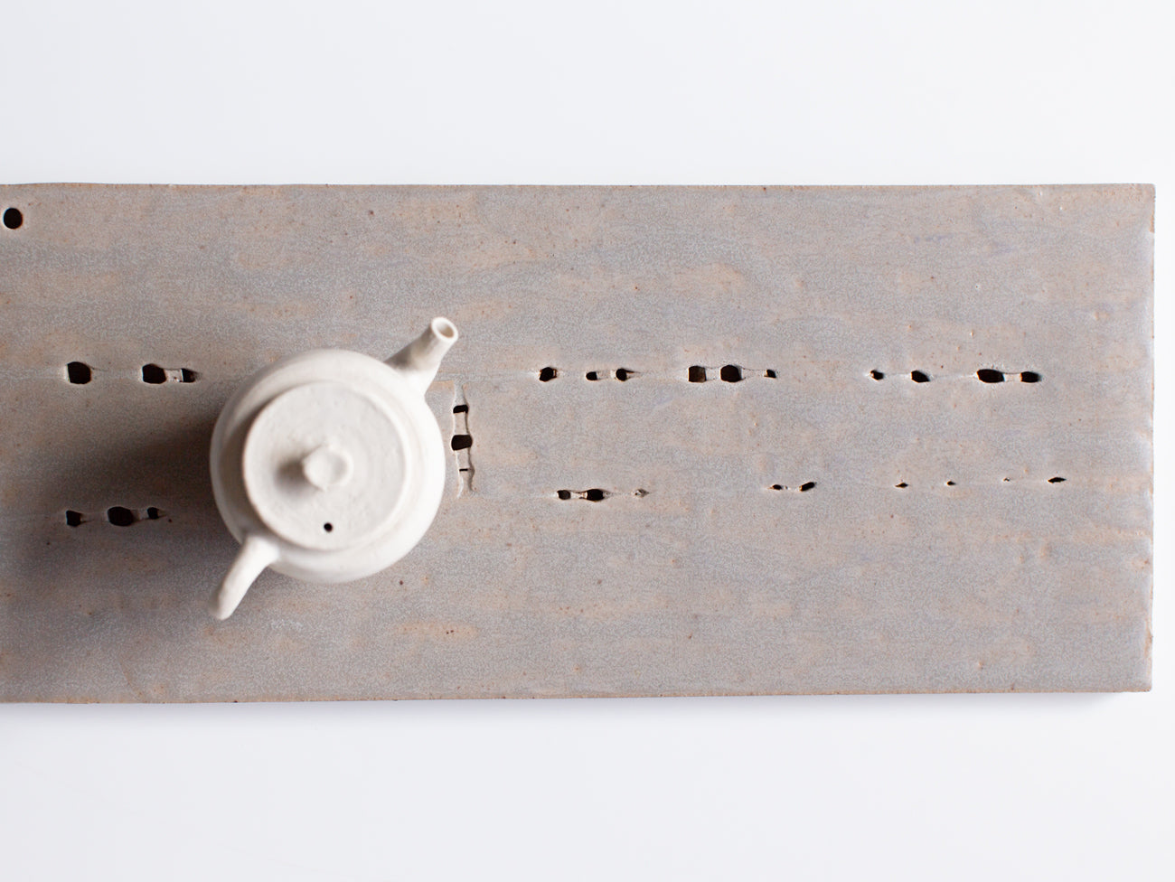 Daily Practice Tray for Gongfu Cha. Wang Wen De.