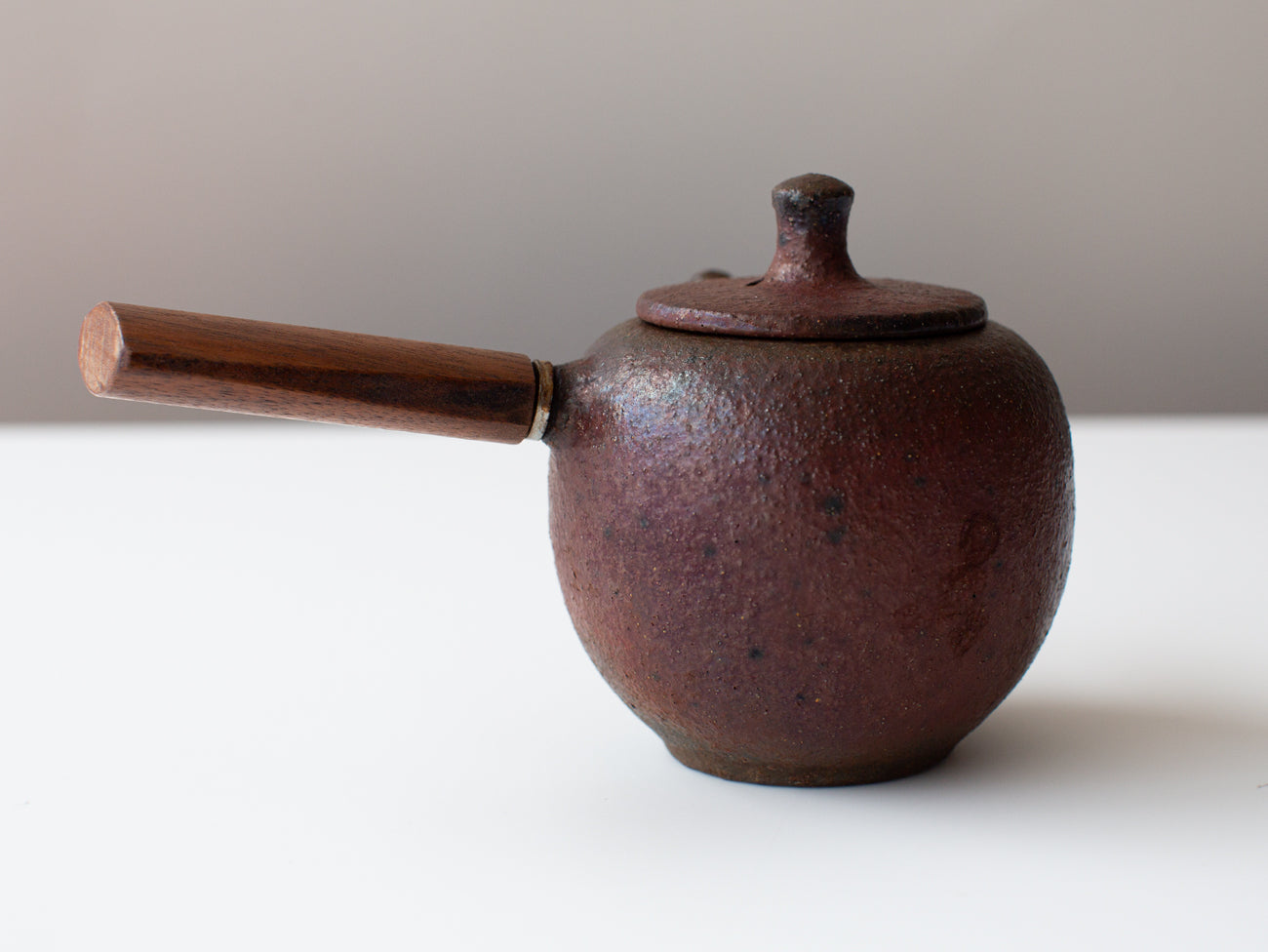 Fire Walnut Wood-fired Teapot.