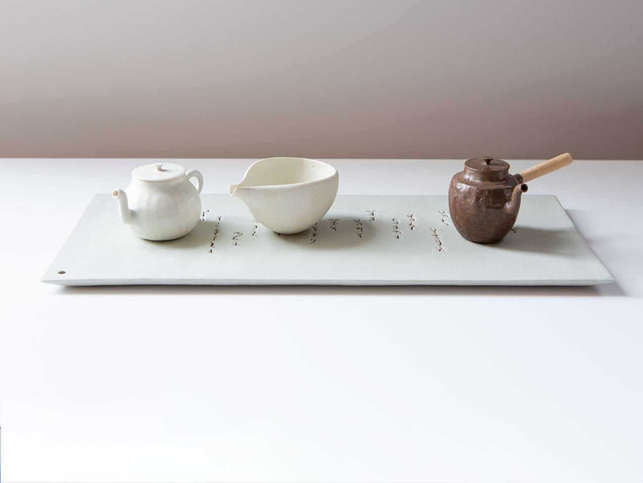 Oracle Tray in White, Large