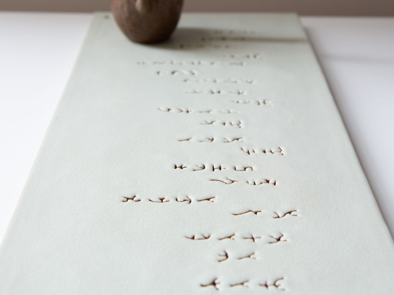 Oracle Tray in White, Large