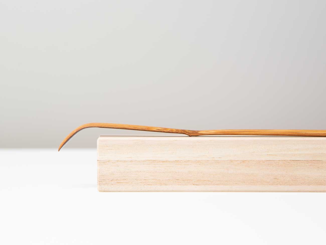 Matcha scoop.