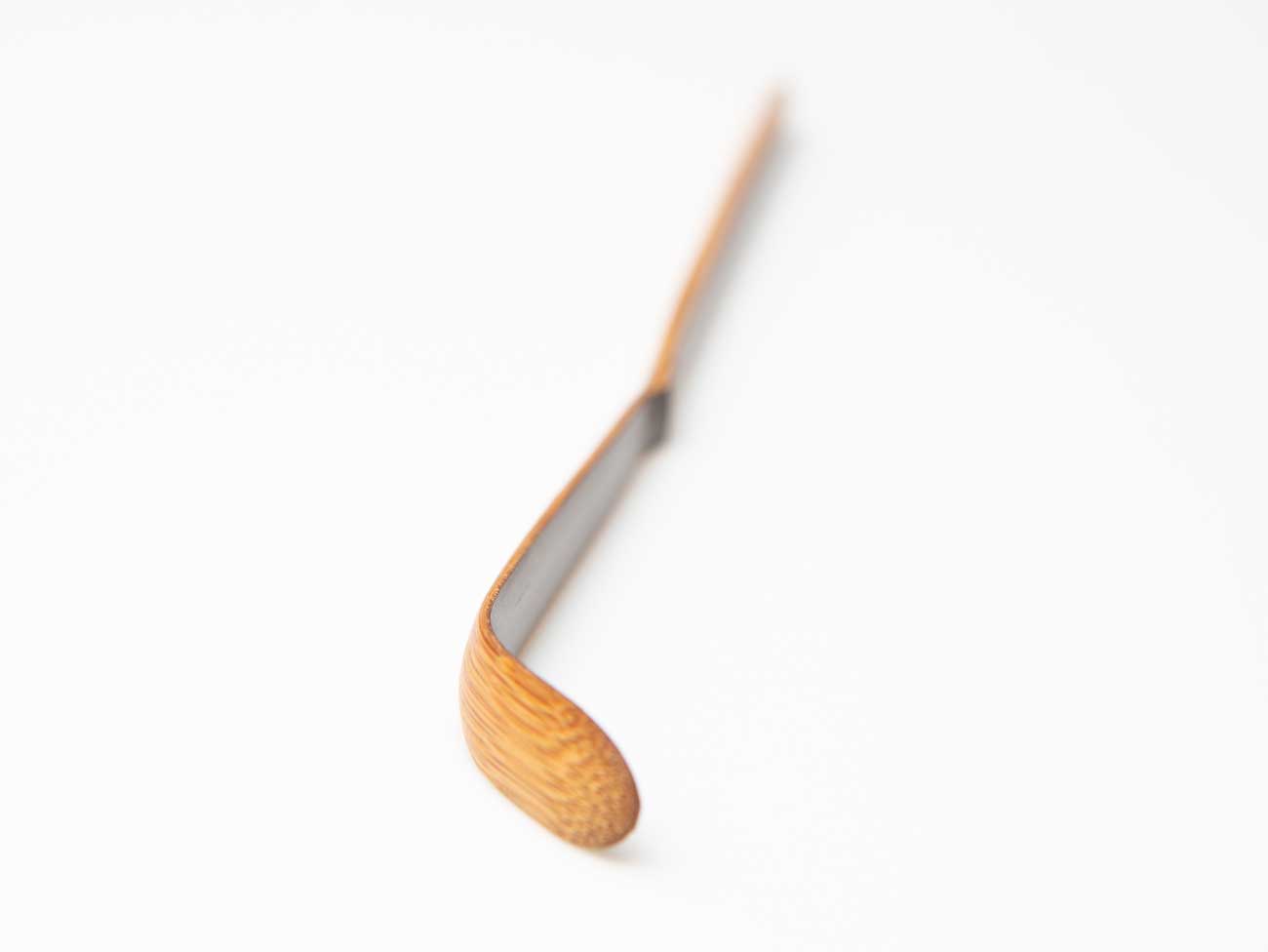 Matcha scoop.