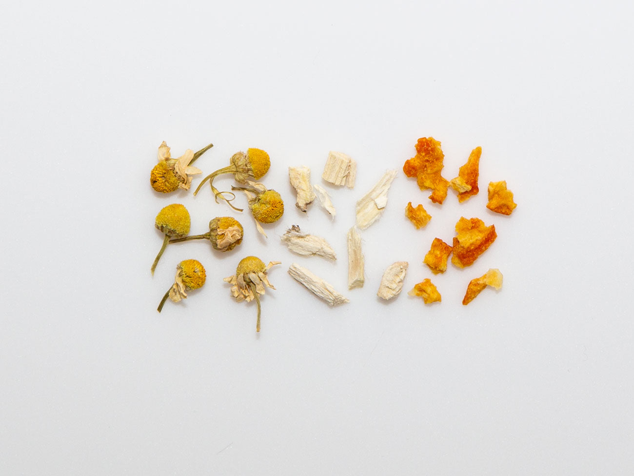 Marshmallow Botanical Tea. An organic, caffeine-free rendition of white tea.