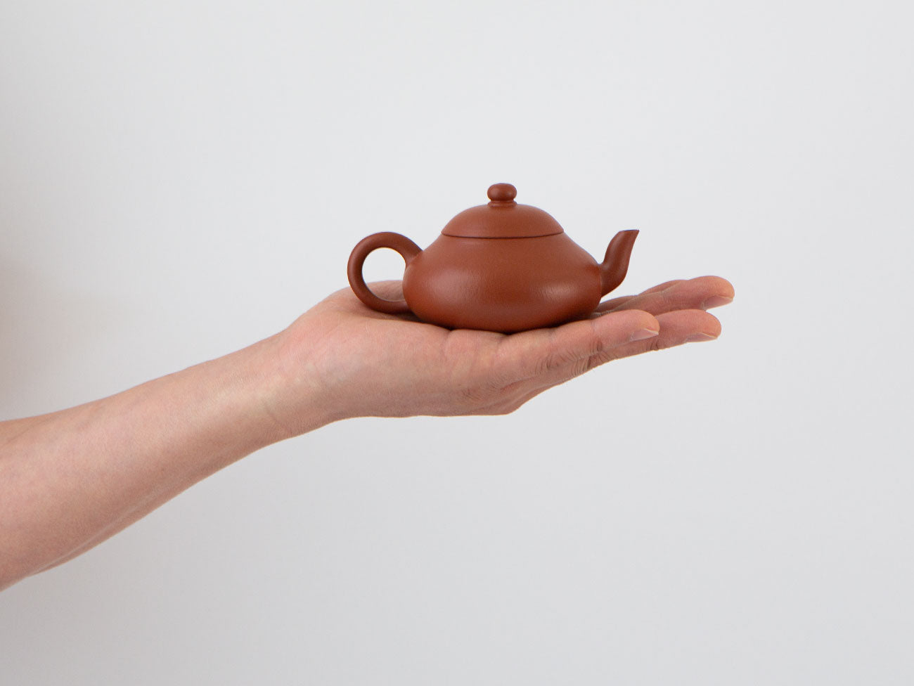 Pear Teapot, Zhuni. Zisha.