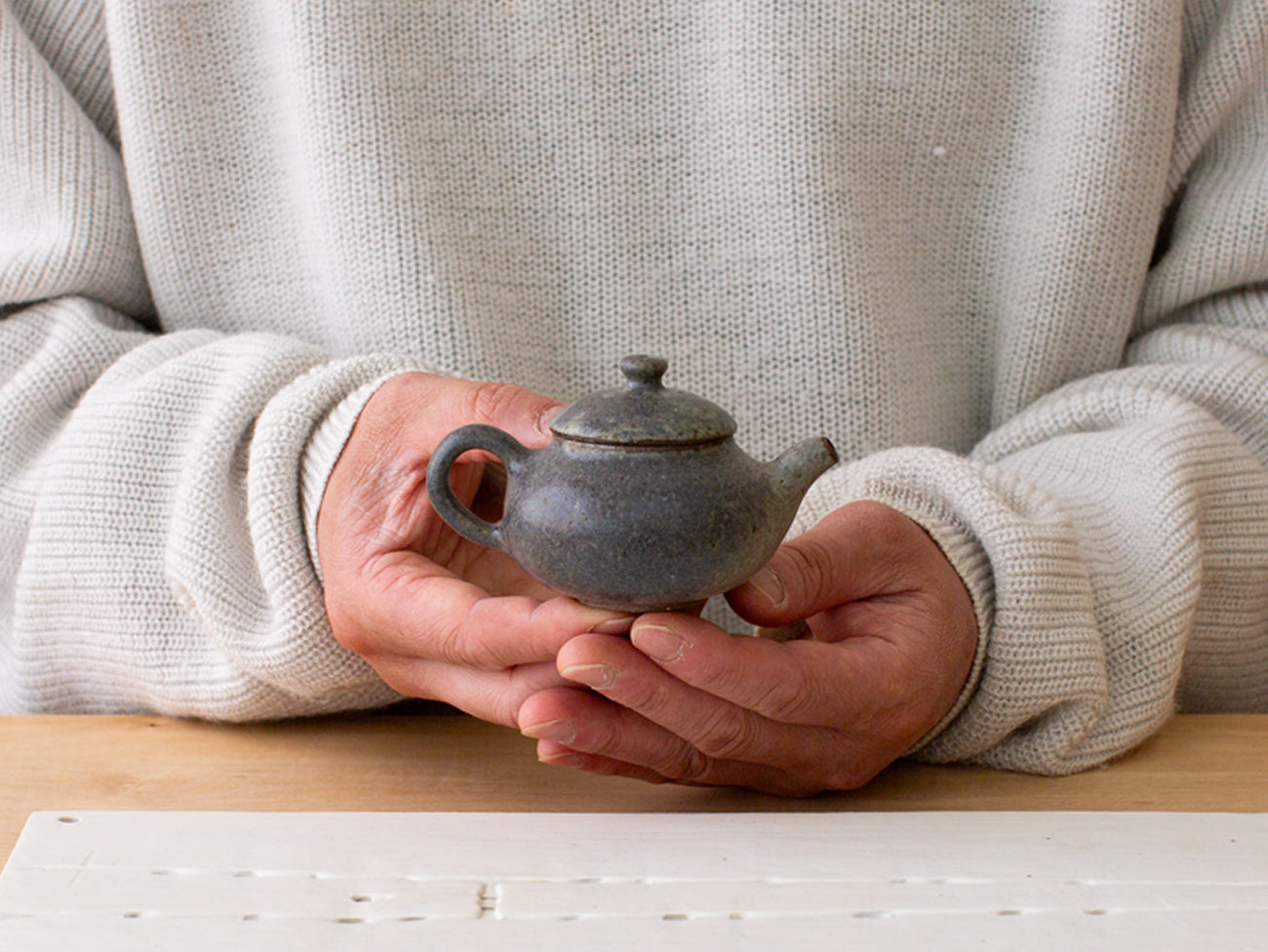Small Belly Var. 2 Ceramic Teapot, Zhang Hao Yan