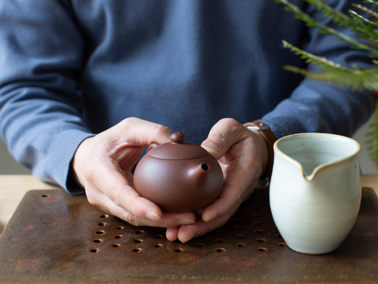 Beauty Variation Zisha Teapot, in Qing Shui Ni Clay