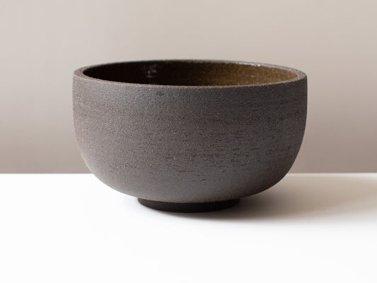 Bigger than an Udon Bowl Bowl, Charcoal Brown