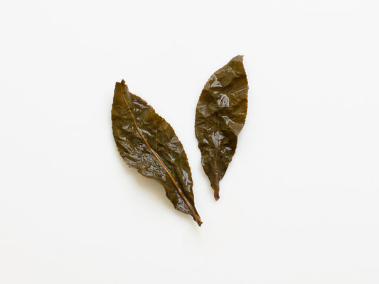 Nantou Dark Sequel, open tea leaf.