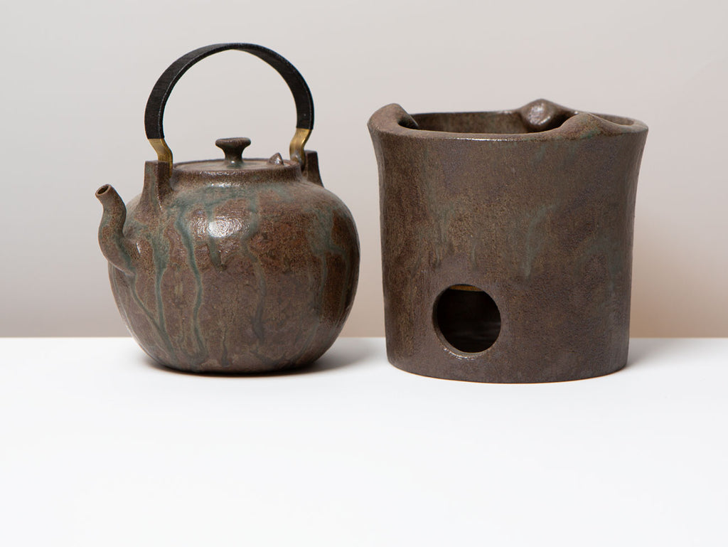 Pear Ash Kettle & Round Brazier, Large – Song Tea & Ceramics