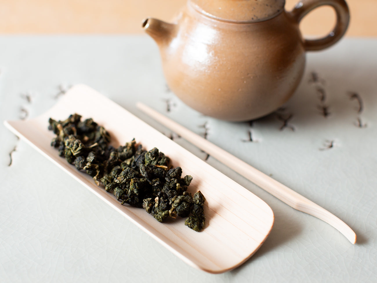 Hinoki Tea Scoop Set