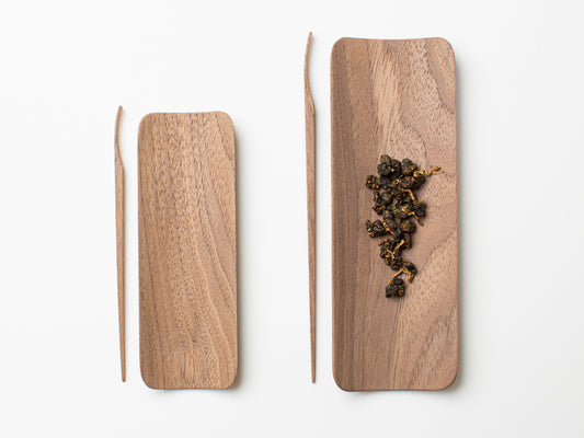 Black Walnut Tea Scoop Set