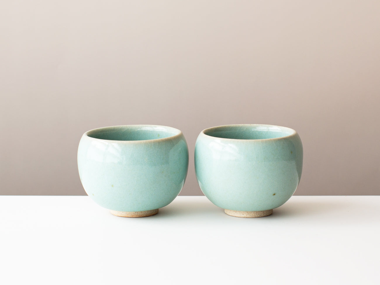 Song Studio Cups in Celadon