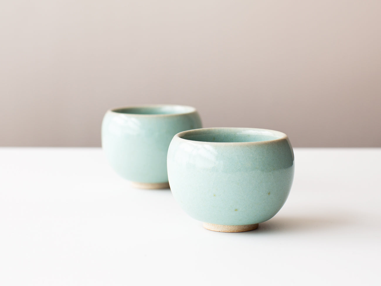 Song Studio Cups in Celadon