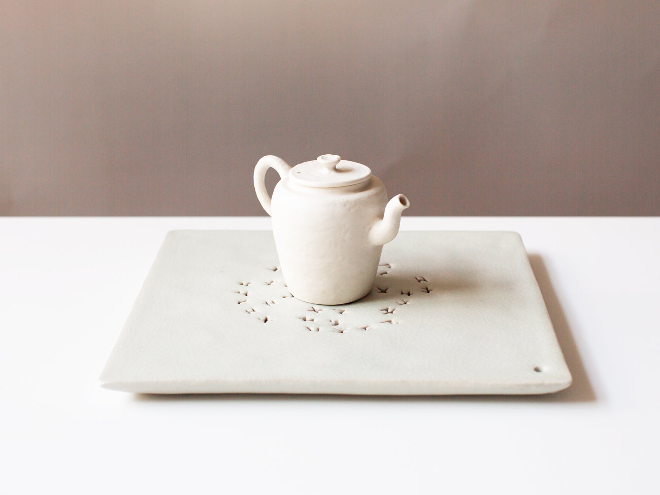 Notation Tea Tray for Gongfu Cha. Wang Wen De.
