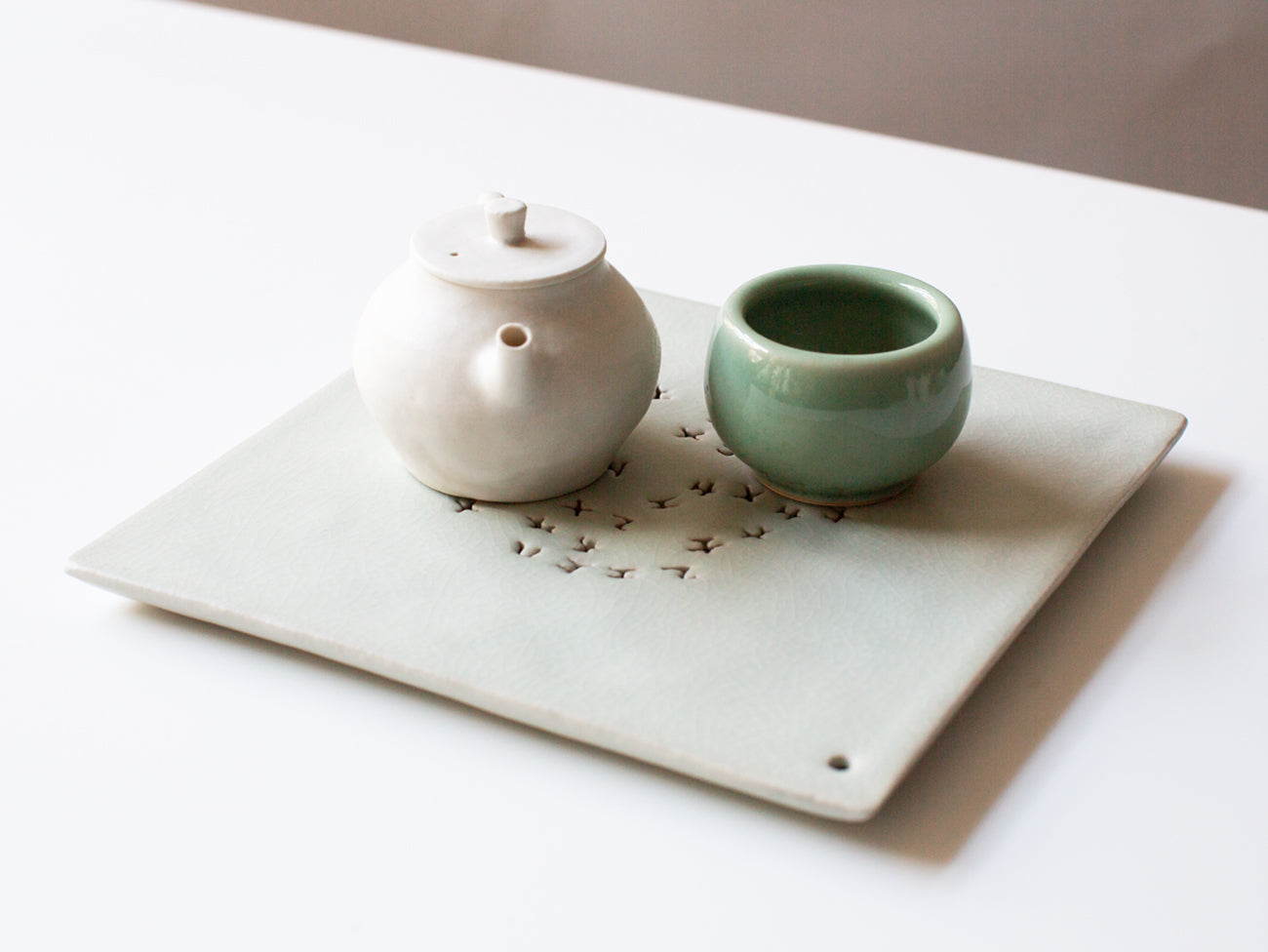 Notation Tea Tray for Gongfu Cha. Wang Wen De.