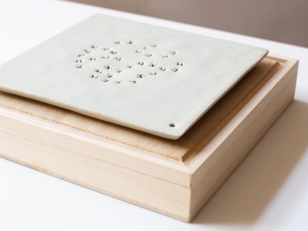 Notation Tea Tray for Gongfu Cha. Wang Wen De.
