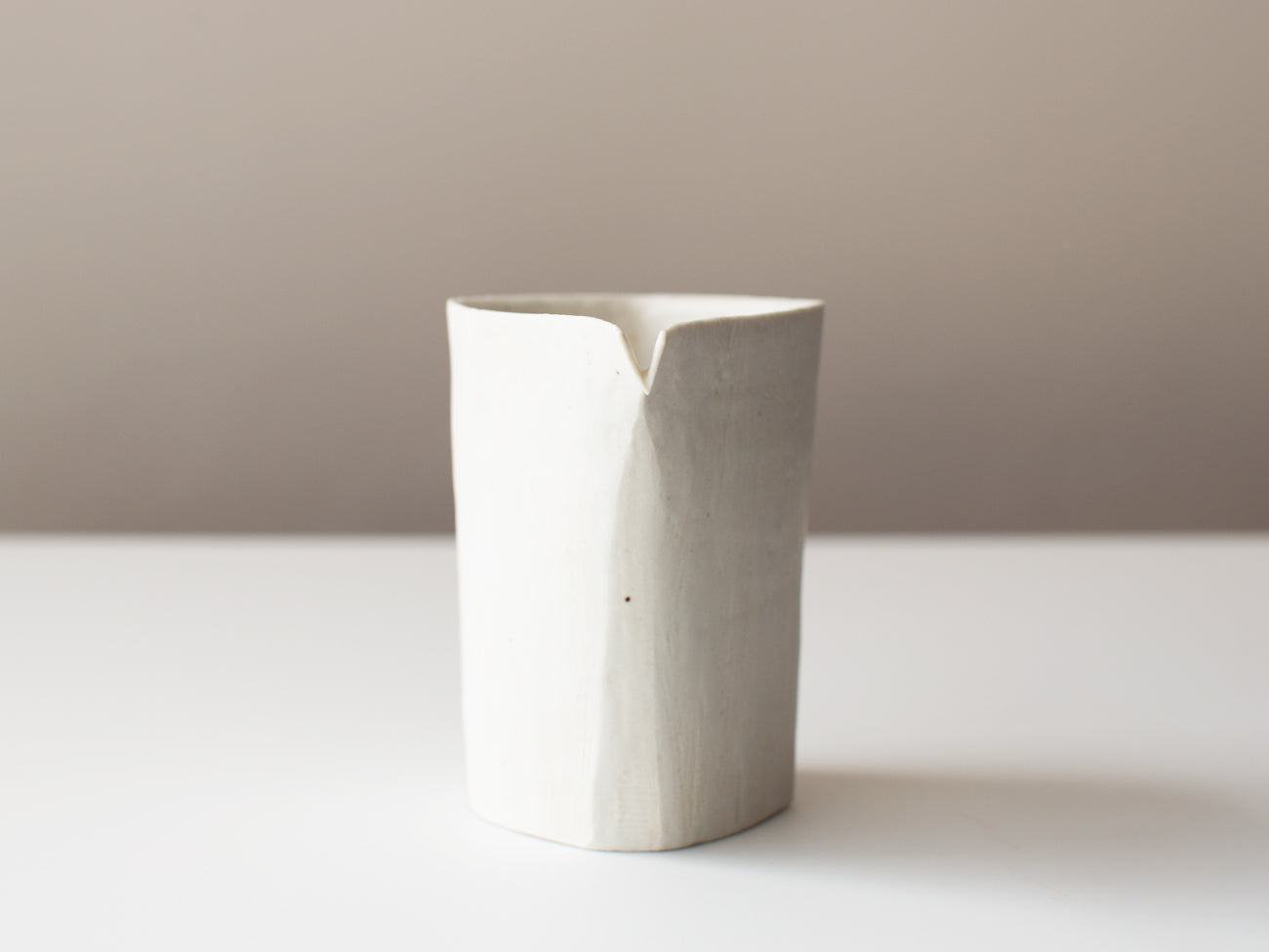 Double Walled Server, White