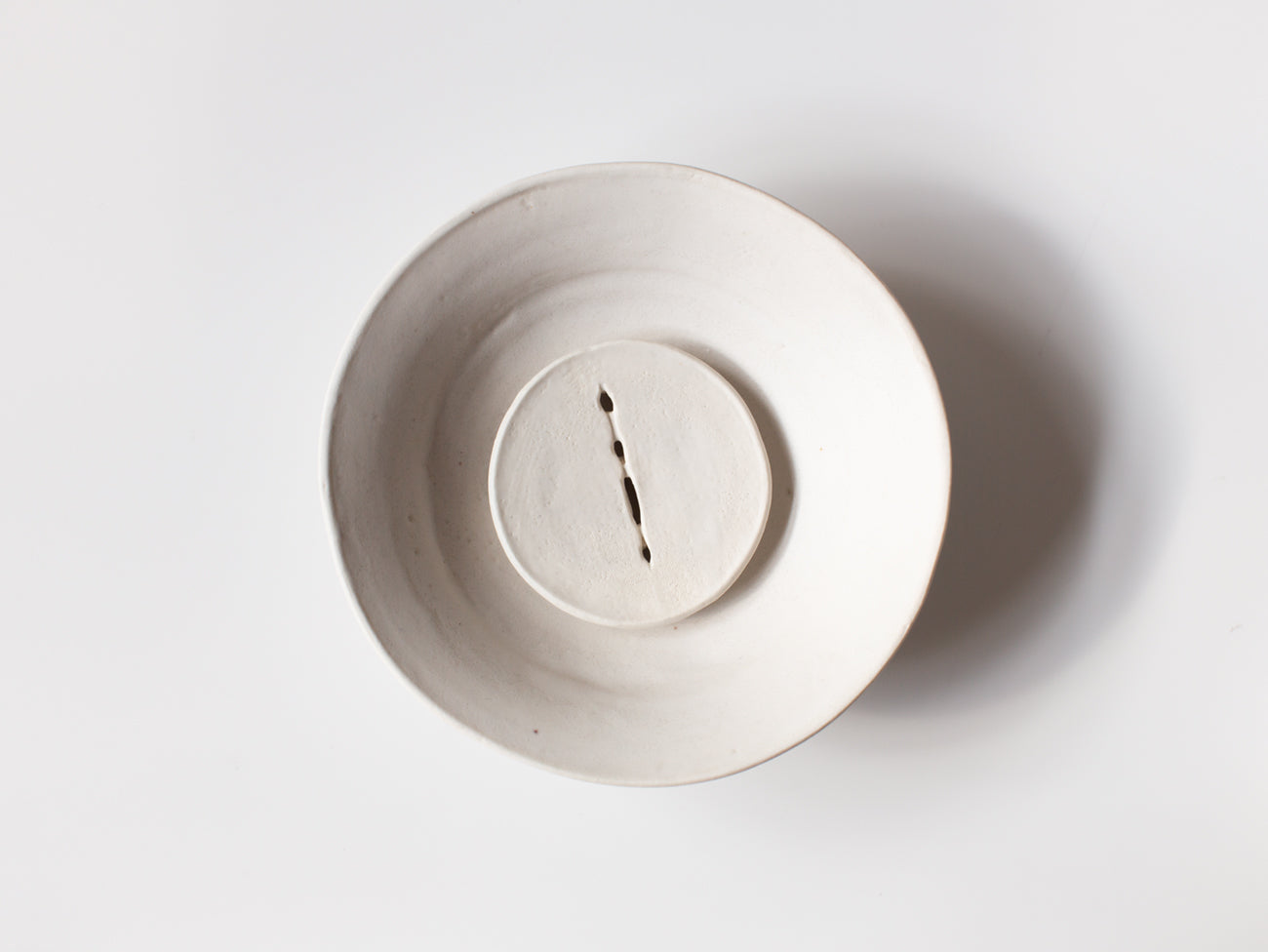 Single Pot Round Tea Tray for Gongfu Cha. Wang Wen De.