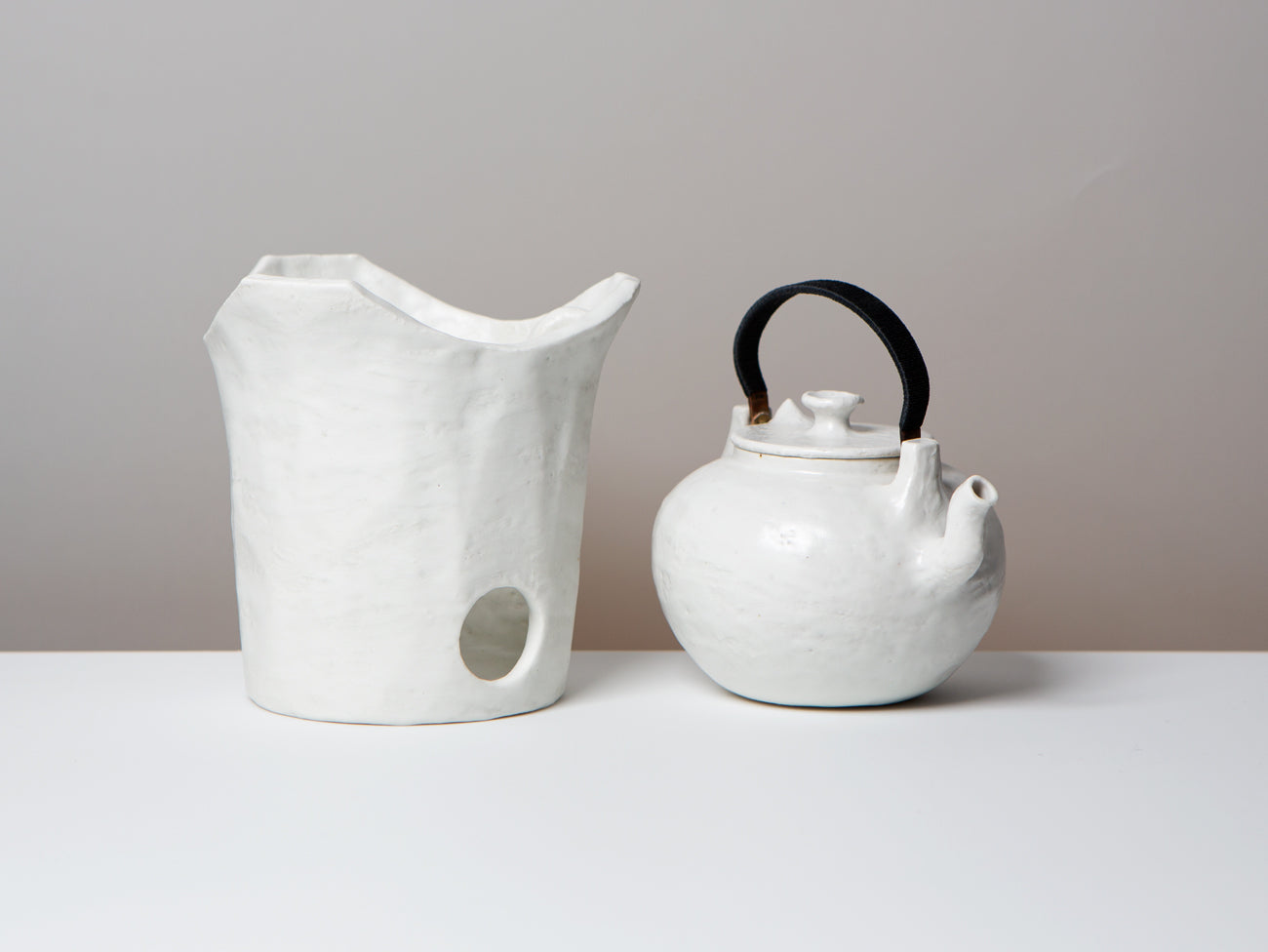 White Kettle & Brazier, Small