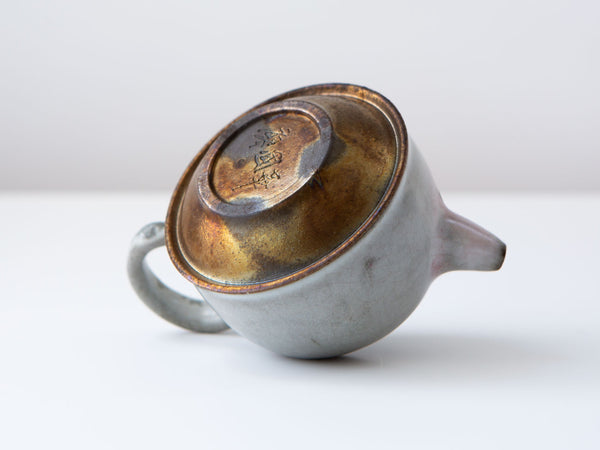 Ellen. Wood-fired glazed tea pot. Liao Guo Hua.