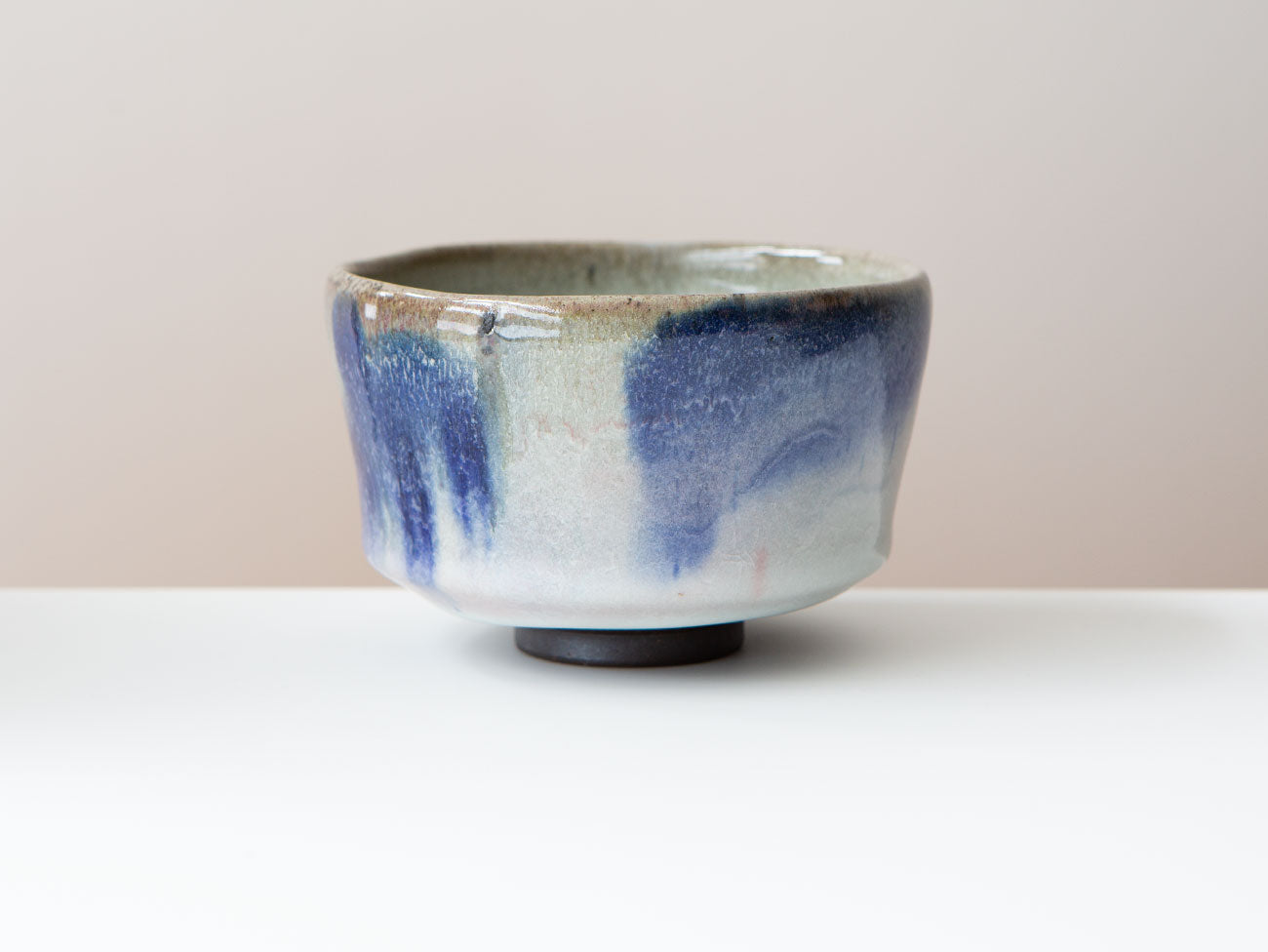 Sapphire wood-fired teabowl.