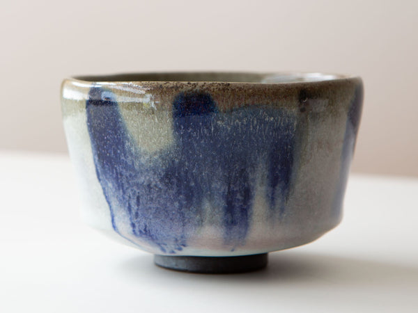 Sapphire wood-fired teabowl.