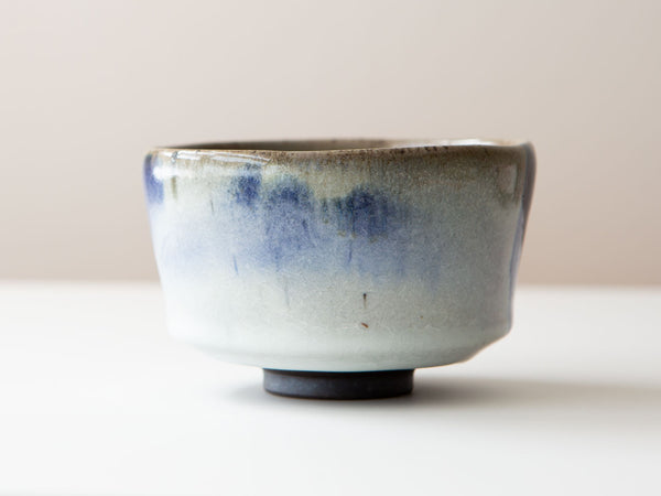 Sapphire wood-fired teabowl.