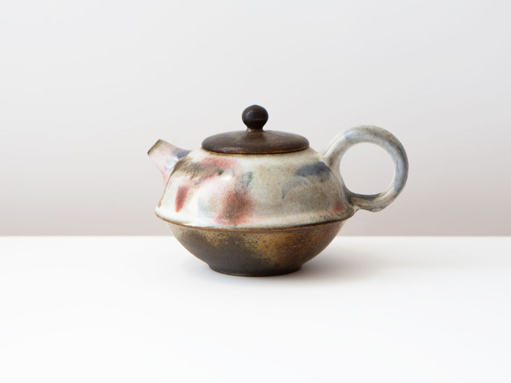 North Star. Wood-fired glazed tea pot. Liao Guo Hua.