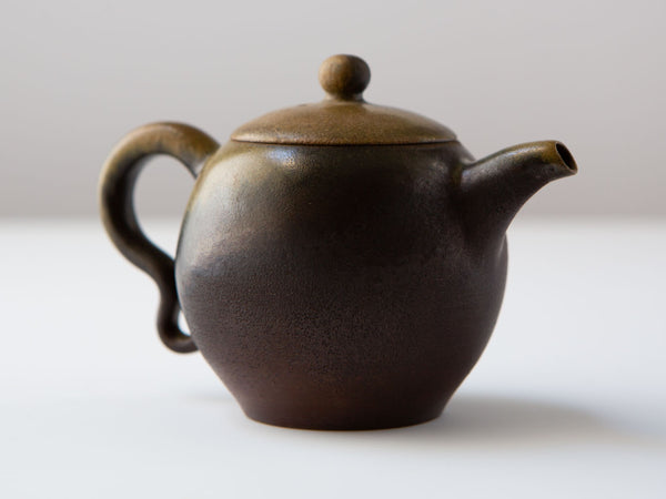 Wood-fired teapot, Kusami, Liao Guo Hua