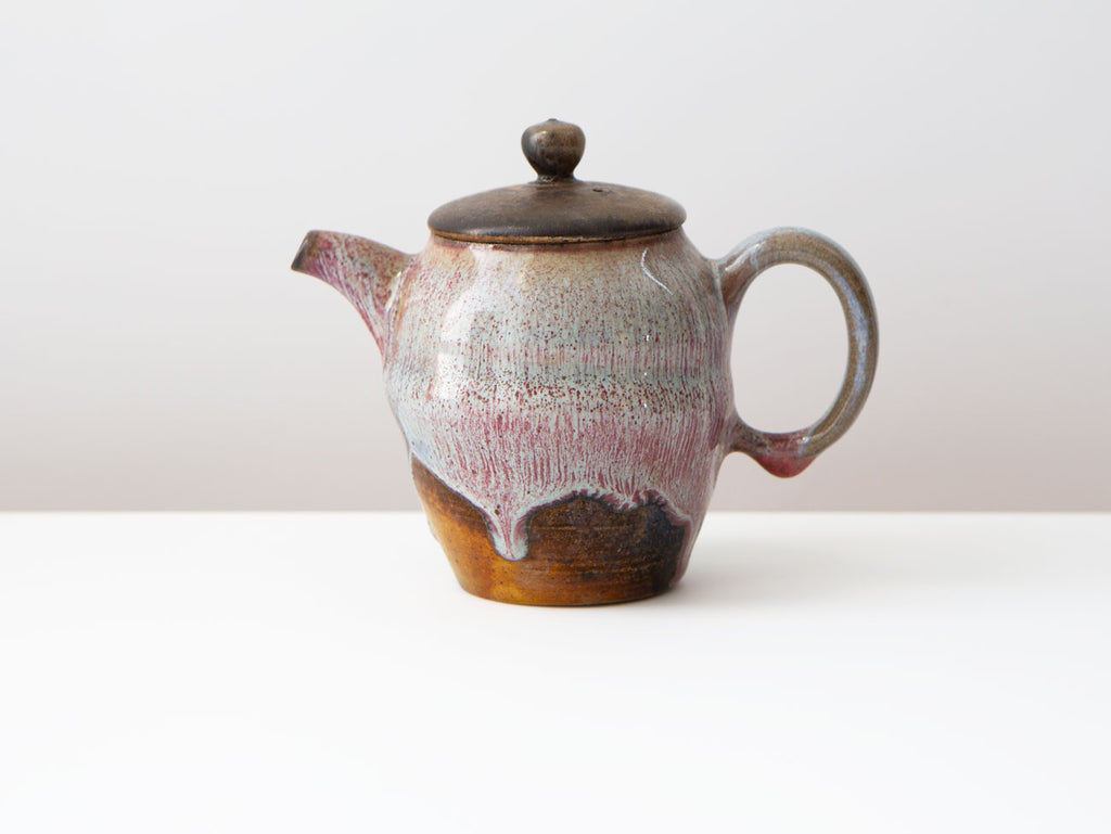 Skeena. Wood-fired glazed tea pot. Liao Guo Hua.