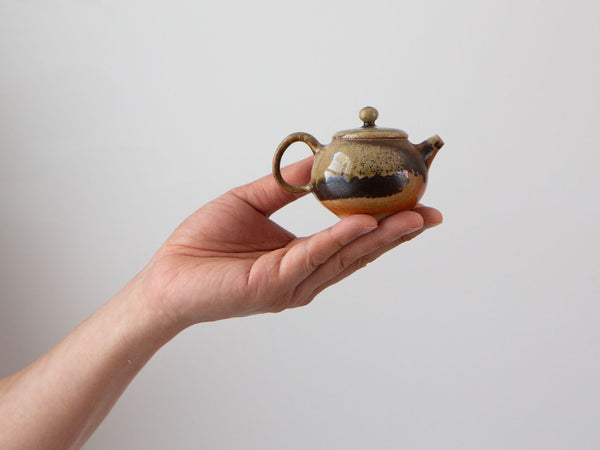 Wood-fired teapot. Takashi, Liao Guo Hua