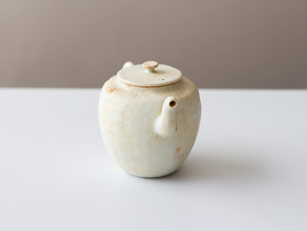 Mini Teapot, White Fuyu – Song Tea & Ceramics