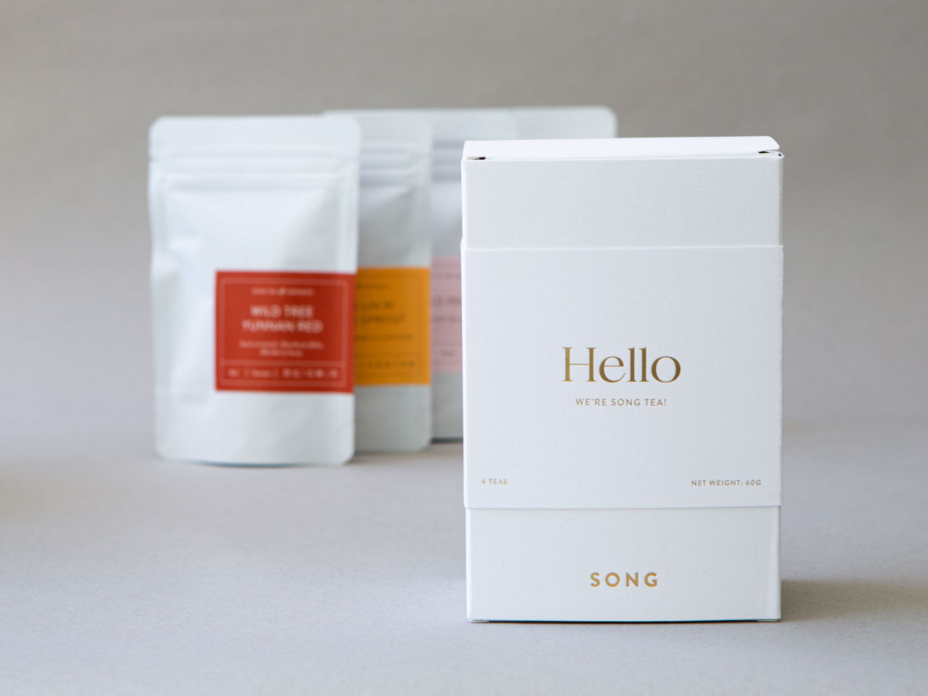 A simple Hello box of introductory teas. It's nice to met you!