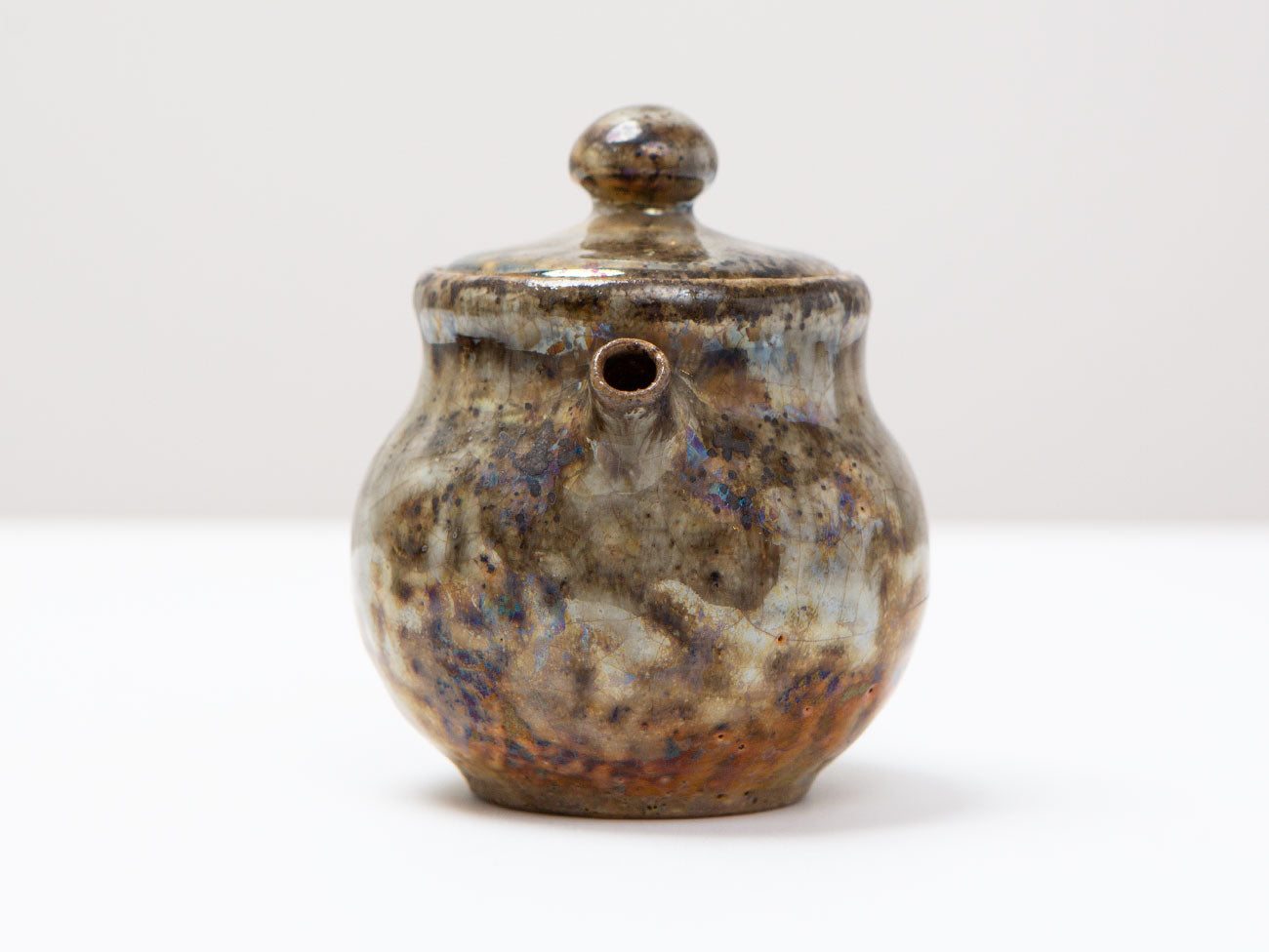Shino Gold Wood-fired Teapot, Zhang Yun Cheng