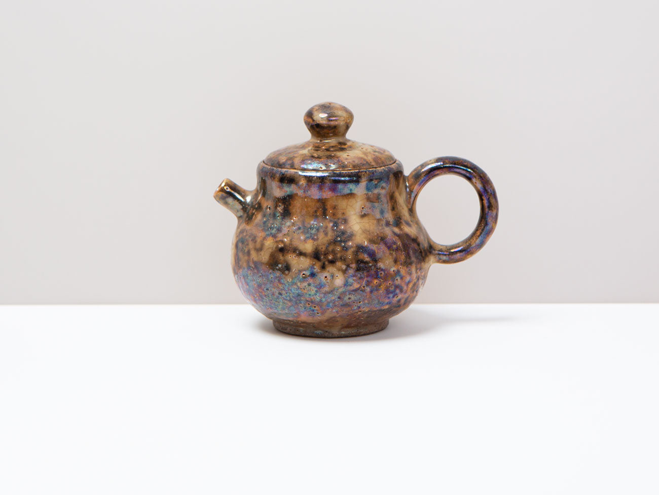 Shino Gold Wood-fired Teapot, Zhang Yun Cheng