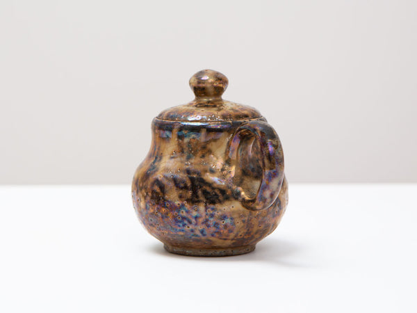 Shino Gold Wood-fired Teapot, Zhang Yun Cheng