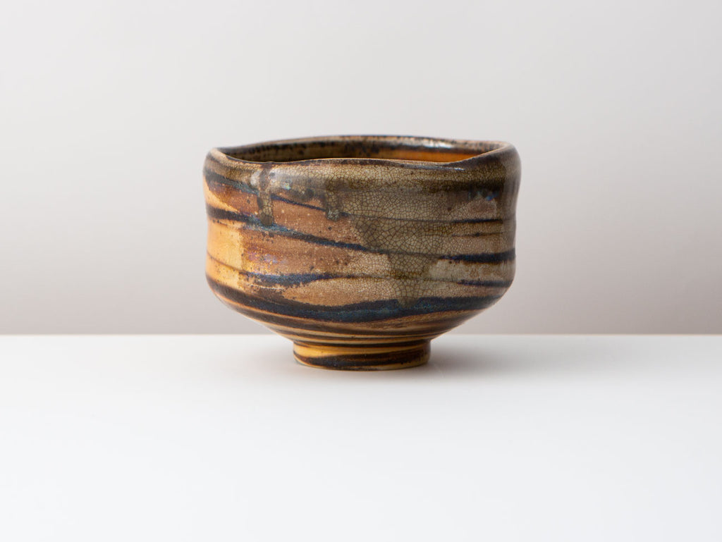 Tiger Pattern Tea Bowl, Five. Liao Guo Hua.