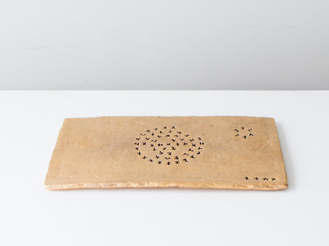 Character Tray in Gold