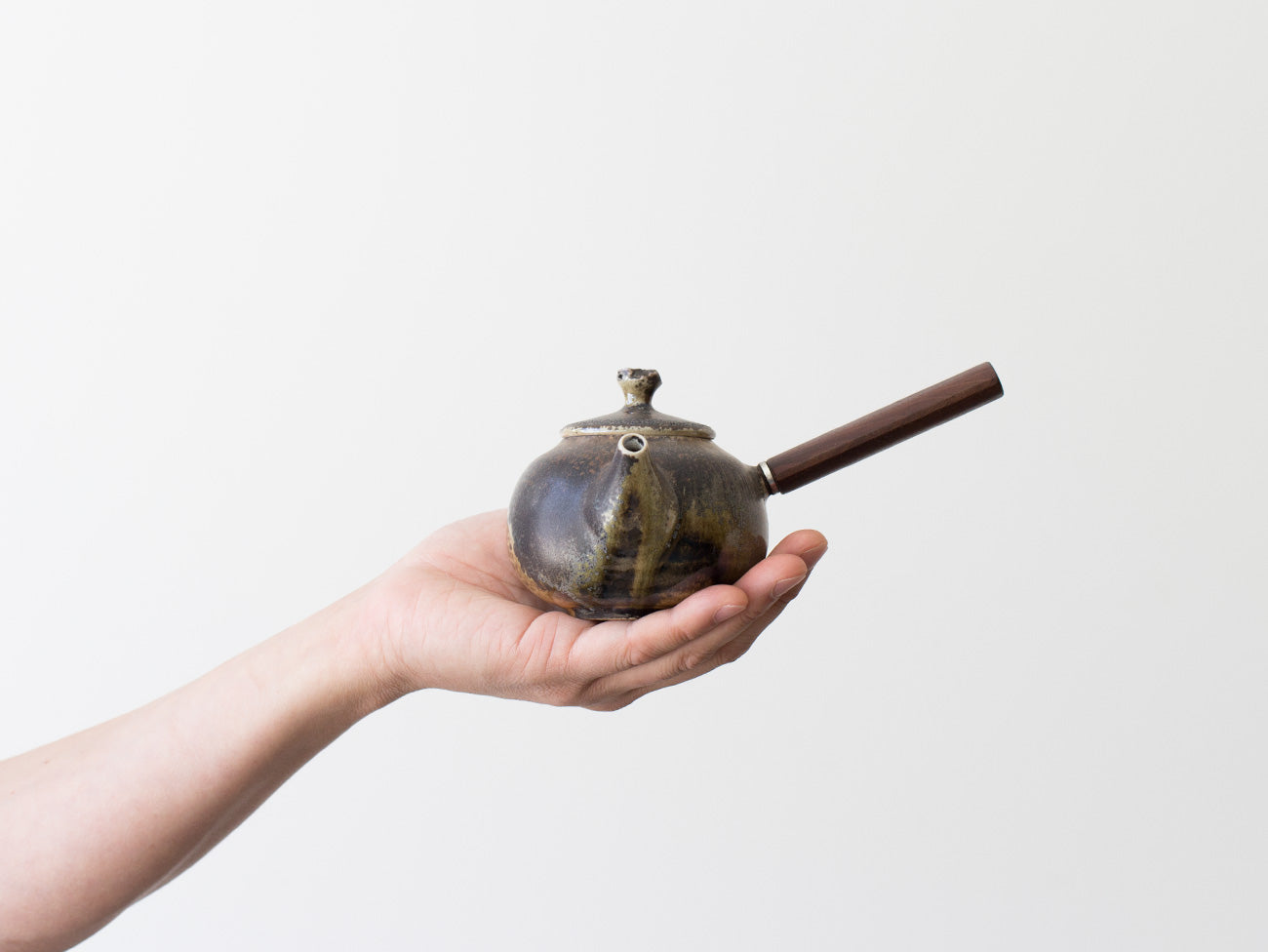 Fire Walnut Teapot, No. 1
