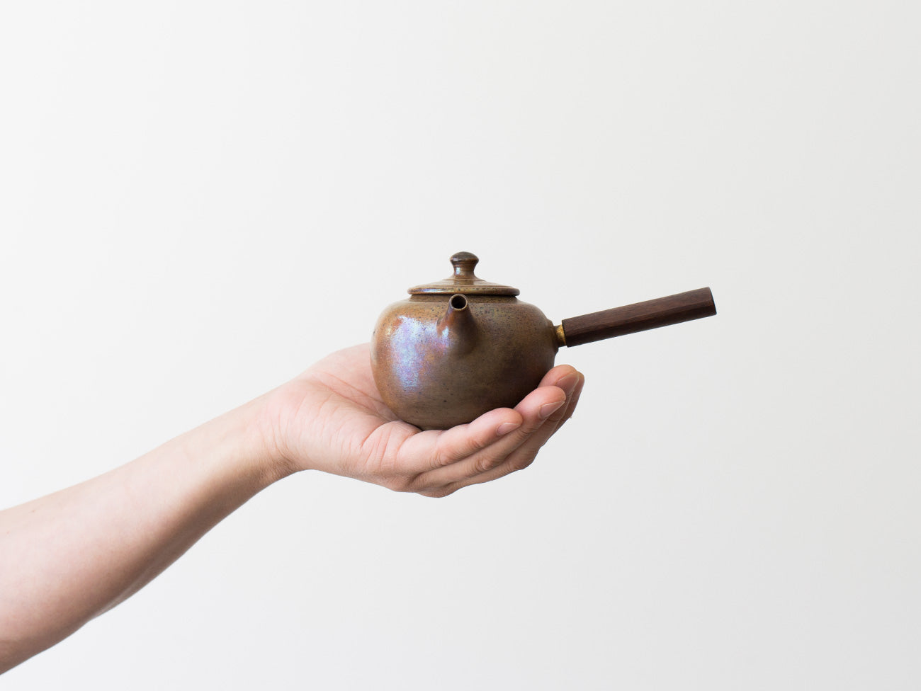 Fire Walnut Teapot, No. 2