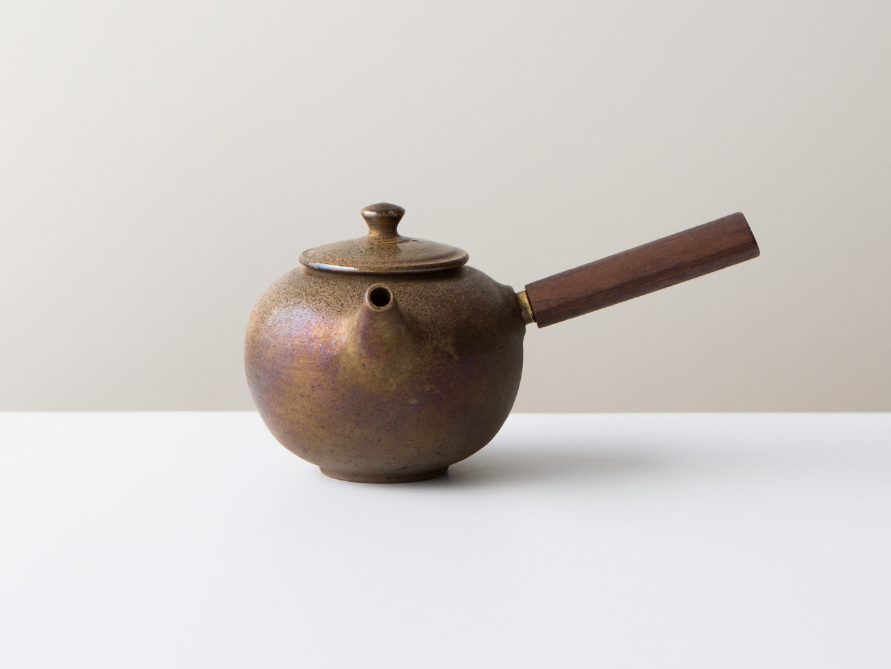 Fire Walnut Teapot, No. 3