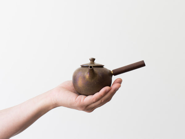 Fire Walnut Teapot, No. 3